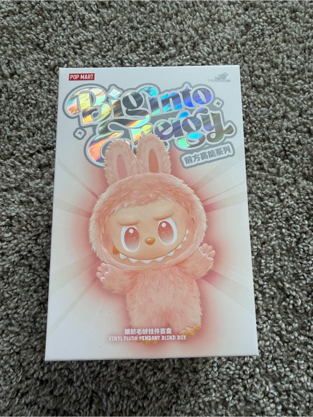 POP-MART Labubu Big into energy- Happiness (Official confirmed & sealed)